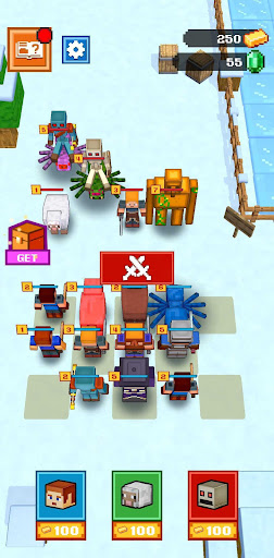 CubeCraft: Merge & Battle ekran görüntüsü
