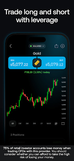 Trading 212: Stocks, ETFs, ISA ekran görüntüsü