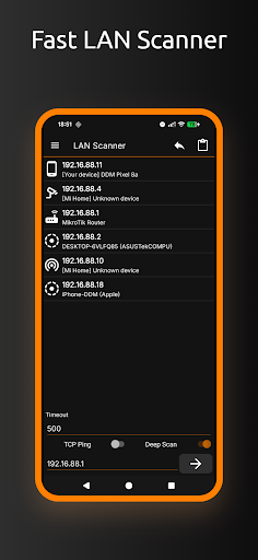 IP Tools: WiFi Analizörü ekran görüntüsü