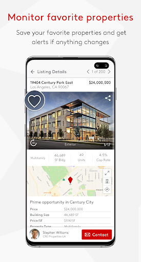 LoopNet Real Estate ekran görüntüsü