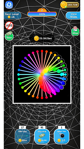Circle Illusion: Calm Clicker ekran görüntüsü