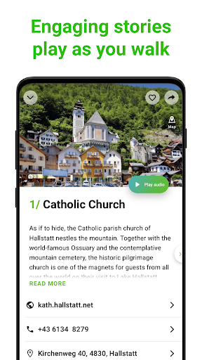 Hallstatt SmartGuide ekran görüntüsü