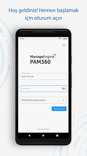 ManageEngine PAM360 ekran görüntüsü