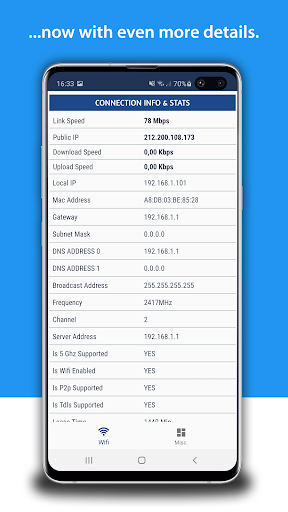 WiFi analyzer - Signal meter ekran görüntüsü