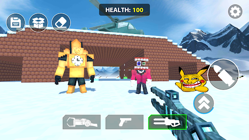 Sandbox Craft Shooter Survival ekran görüntüsü