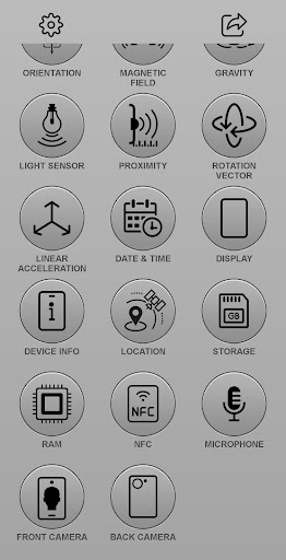 Phone Info - Test Diagnostic ekran görüntüsü