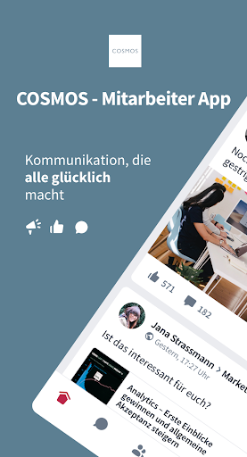 COSMOS - Mitarbeiter App ekran görüntüsü