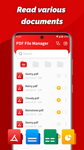 PDF File Manager ekran görüntüsü
