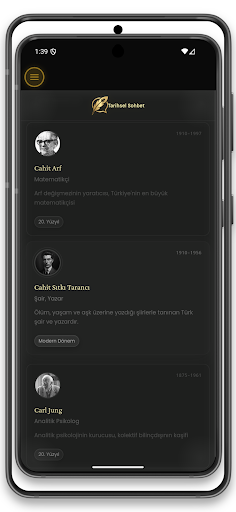 Tarihsel Sohbet ekran görüntüsü