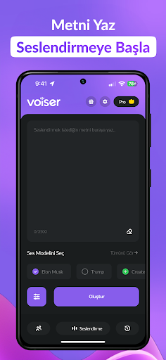 AI Voice Cloning: Ses Klonlama ekran görüntüsü