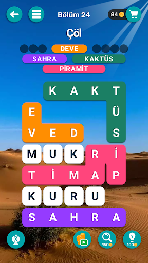 Kelime Blokları: Bulmaca ekran görüntüsü