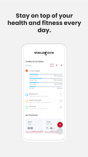 World Gym Canada ekran görüntüsü