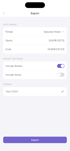 Work Log: Hours Tracker & Pay ekran görüntüsü