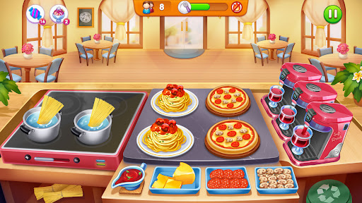 Cooking Restaurant Food Games ekran görüntüsü