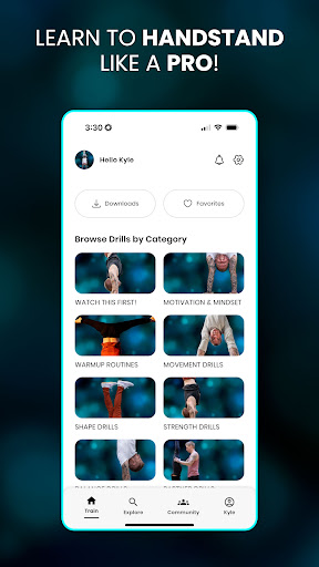 Handstand Coach Kyle Weiger ekran görüntüsü