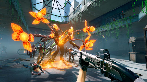 Zombie Fire 3D: Offline Game ekran görüntüsü