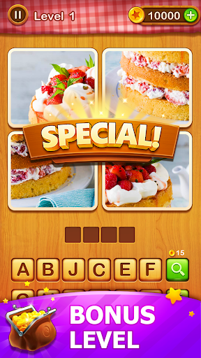 4 Pics Guess Word -Puzzle Game ekran görüntüsü