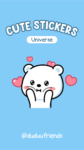 Cute Stickers Universe ekran görüntüsü