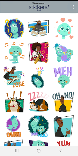 Pixar Stickers: Soul ekran görüntüsü
