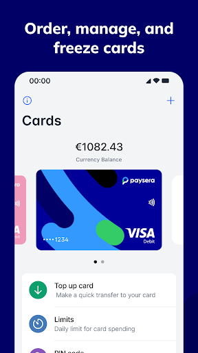 Paysera Super App ekran görüntüsü