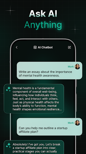 Smart AI Chatbot: ChatBrain AI ekran görüntüsü