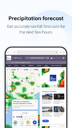 WeatherService ekran görüntüsü
