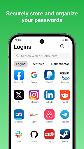 RoboForm Password Manager ekran görüntüsü