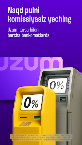 Uzum Bank onlayn. O'zbekiston ekran görüntüsü