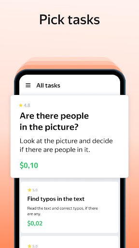 Toloka: Earn online ekran görüntüsü