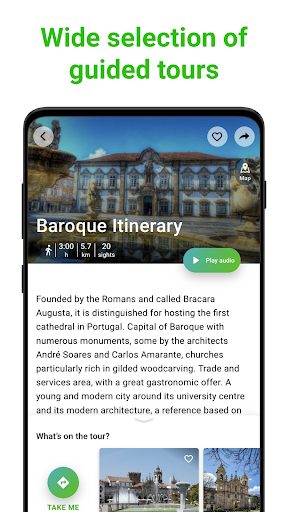 Braga Tour Guide:SmartGuide ekran görüntüsü