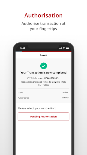 BOCHK iGTB MOBILE ekran görüntüsü