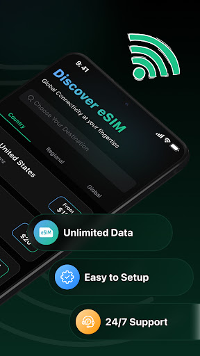 eSIM App: Global Data & Travel ekran görüntüsü