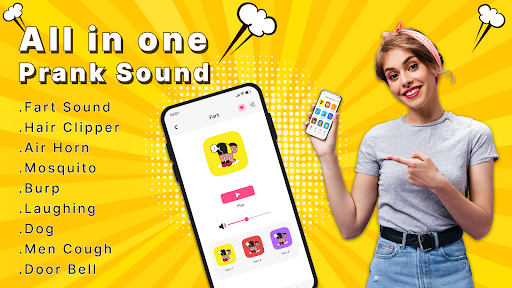 Prank sounds: funny sounds ekran görüntüsü