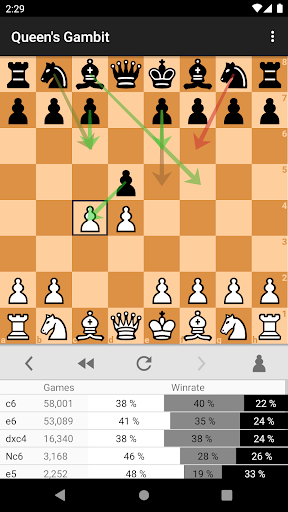 Chess Openings Pro ekran görüntüsü