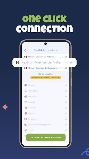 Mexico VPN - Turbo Fast Proxy ekran görüntüsü