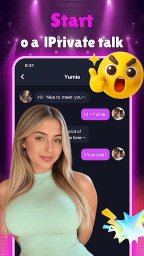 Yumie - Live Video Chat ekran görüntüsü