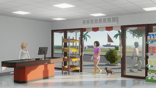 AveStore Supermarket Simulator ekran görüntüsü