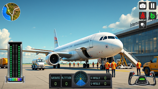 Flight Simulator: Plane Games ekran görüntüsü