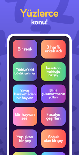 Top 7 - Aile Kelime Oyunu ekran görüntüsü