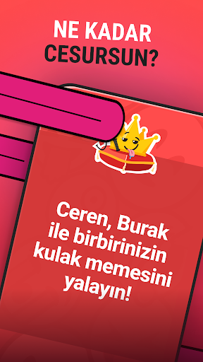 Doğruluk Cesaretlik? 18+ Oyun ekran görüntüsü