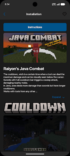 Master mod Minecraft PE ekran görüntüsü