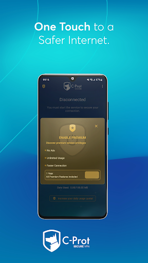C-Prot VPN ekran görüntüsü