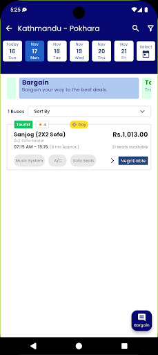 Sanjog Travels Pvt. Ltd. ekran görüntüsü