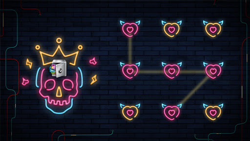 AppLock Live Theme Skull ekran görüntüsü