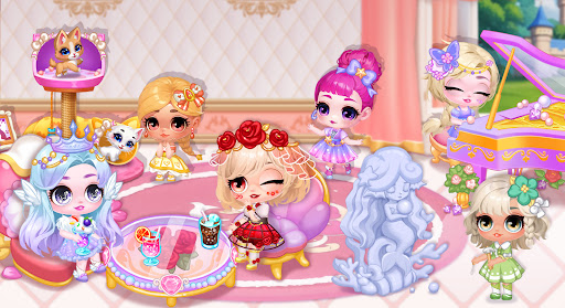 Sweet Dolls: Princess Dress Up ekran görüntüsü