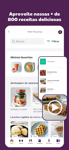 Superela: Exercícios, Receitas ekran görüntüsü
