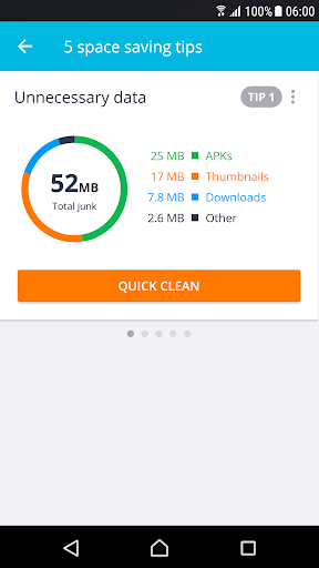 AVG Cleaner Lite ekran görüntüsü