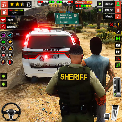 US Police Thief Chase Game 3d