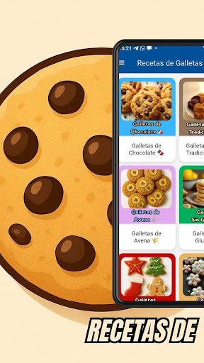 Recetas de Galletas ekran görüntüsü
