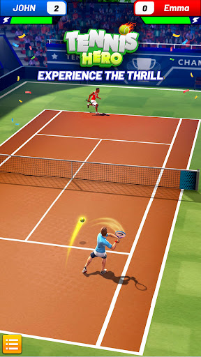 Tennis Hero - Multiplayer Game ekran görüntüsü